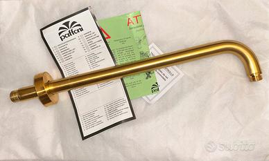 Braccio doccia Paffoni - Honey Gold spazzolato