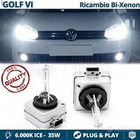 Lampadine BI-XENON D1S Volkswagen Golf 6 6000K 35W