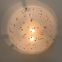 Due Plafoniere in vetro di Murano