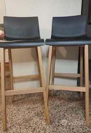 kit 2 Sgabelli Design Hover  nuovi (gri o ner)