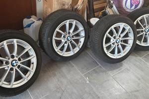 CERCHI E GOMME BMW 16" SERIE 1 ORIGINALI 