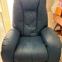 Poltrona massaggiante reclinabile