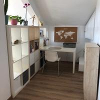 Set IKEA KALLAX –  con Accessori (Bianco/Rovere)