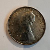 500 Lire MOLTO RARE Argento CARAVELLE senza l'anno