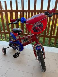 Bicicletta spiderman