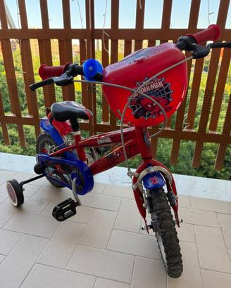 Bicicletta spiderman