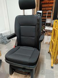 sedile multivan girevole in tessuto KUTAMO 