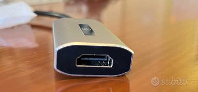 Adattatore USB C a HDMI 8K@60Hz, Tb 3, 4K@120 Hz