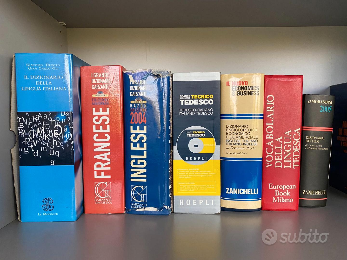 DIZIONARIO INGLESE - FRANCESE - TEDESCO - ITALIANO - Libri e Riviste In  vendita a Padova