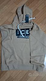 felpa iceberg con cappuccio nuova L