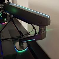 Braccio Monitor Onkron GM25 Argento RGB