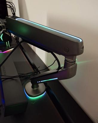Braccio Monitor Onkron GM25 Argento RGB