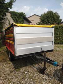 rimorchio per trasporto animali 