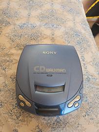 Sony CD Walkman D-E201 con scatola originale 