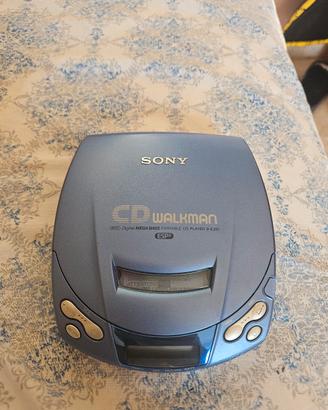 Sony CD Walkman D-E201 con scatola originale 