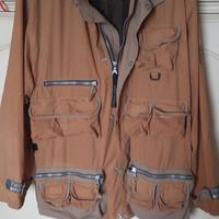 giacca uomo con tasche e cerniera