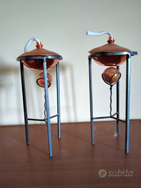 Lampade ad olio con stoppino