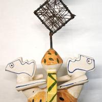 Scultura in ceramica - Firmata Ignazio Collina