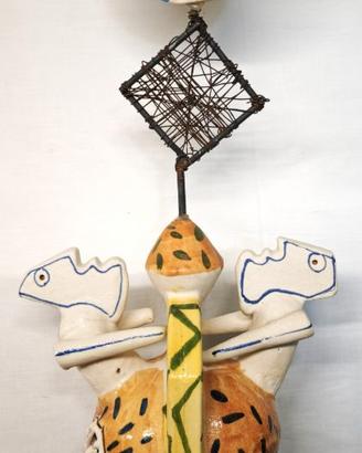 Scultura in ceramica - Firmata Ignazio Collina