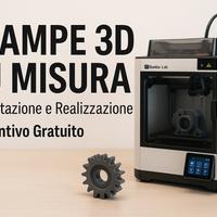 Progettazione e Stampe 3D su Misura