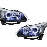 Fari  Angel Eyes DRL  BMW 5 E60 E61  LCI