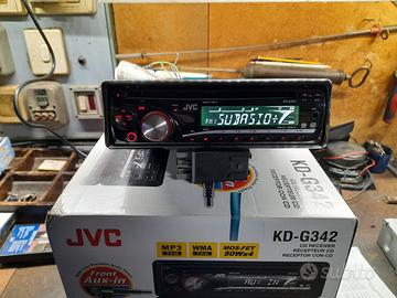 autoradio cd-mp3-jvc con presa aux (nuovo)