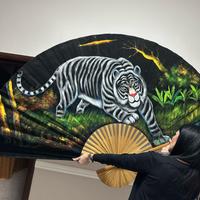 Ventaglio da muro disegnato a mano