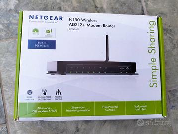 Modem router Netgear DGN1000 - N150 WIRELESS 