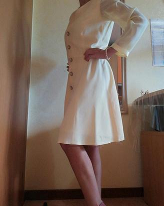 Abito giallo stile anni '60 elegante 46