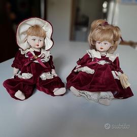 Coppia bambole in biscuit