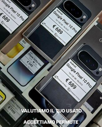 GOOGLE PIXEL 10 PRO 5G NUOVO 128GB -16 RAM