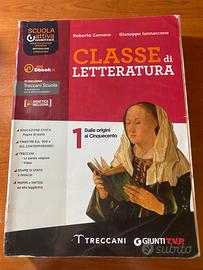 Libro Classe di letteratura 1