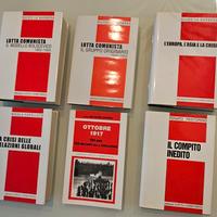 LOTTA COMUNISTA- Lotto 6 volumi 