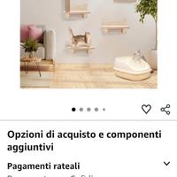Palestra attrezzata per gatti.