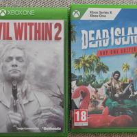 The Evil Within 2 e Dead Island 2 (xbox one)