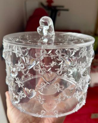 Barattolo Guzzini Collezione "Love" - Trasparente