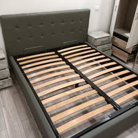 letto matrimoniale 180x190 con contenitore 