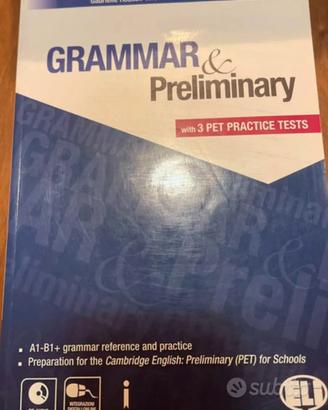 Libro “Grammar & Preliminary”