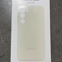 Samsung Silicone Cover per Galaxy S23+ bianca