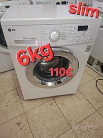 Lavatrice Lg 6kg slim 1000 giri  direct drive 