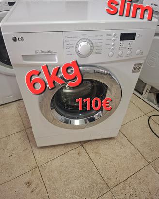 Lavatrice Lg 6kg slim 1000 giri  direct drive 