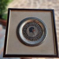 Quadro egizio- piatto decorato