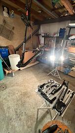 Telaio bici da riparare