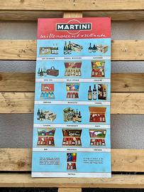 Calendario Pubblicitario Vintage Martini 1971