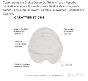 Rivestimento estivo stokke xplory