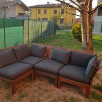 Salotto da giardino legno