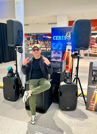 DJ per eventi e feste private, audio e luci