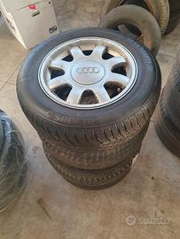 CERCHI USATI RAGGIO 15 POLLICI AUDI A4 B6 - CPC261