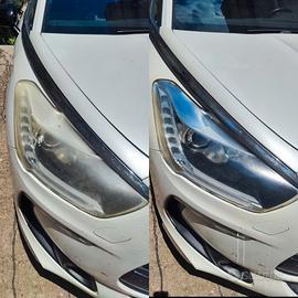 lucidatura e ripristino fari auto