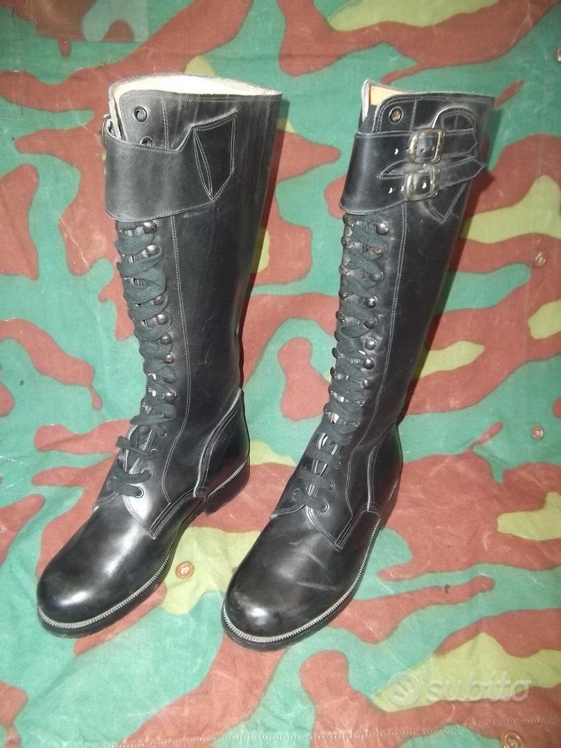 Polizia Stradale Stivali Da Motociclista Polizia Stivali